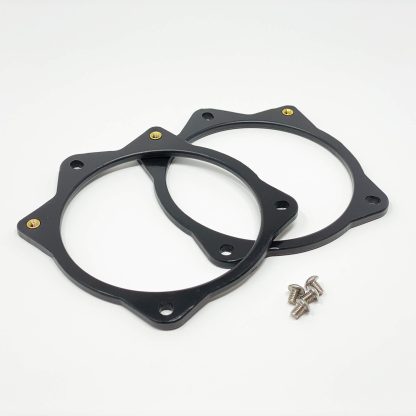 Porsche Audison AP 4 midrange speakers mounting adapters