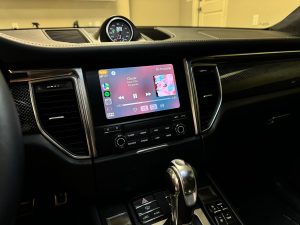 Porsche Macan PCM 4 and CarPlay upgrade retrofit