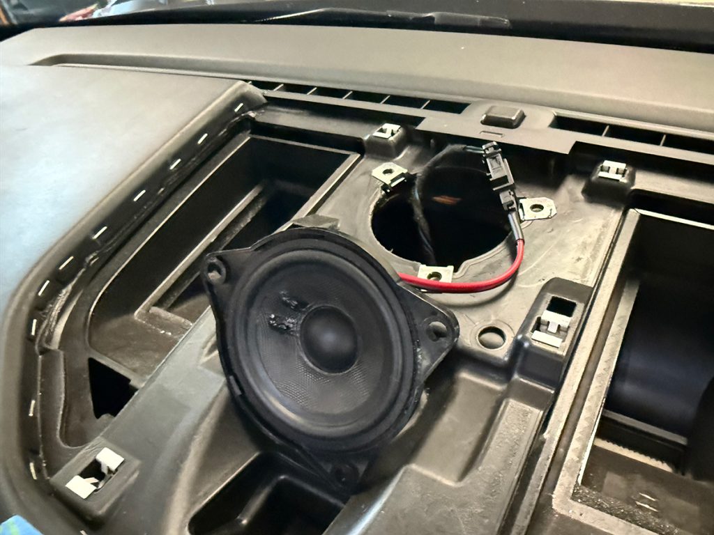 Porsche Burmester Center Dashboard Speaker Upgrade