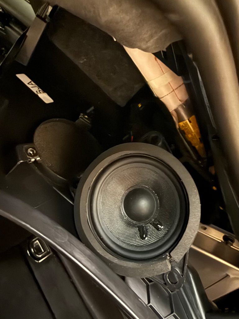 Porsche Burmester Midrange Surround Speaker Upgrade