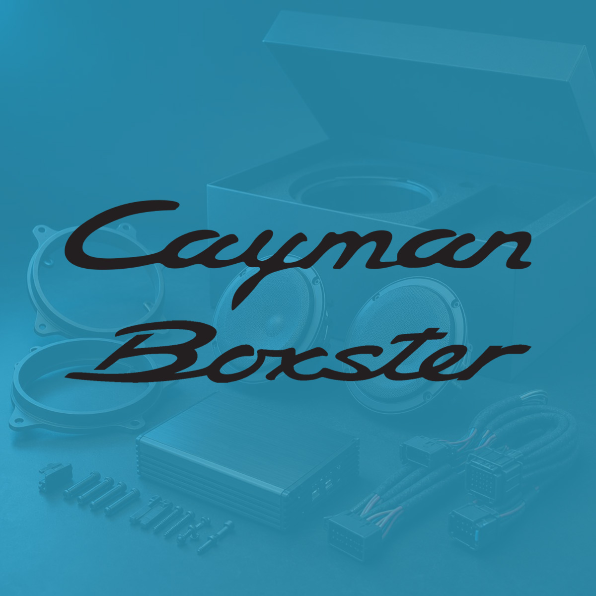 Cayman/Boxster audio bundle